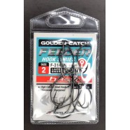 Рибальські гачки, GC Feeder Basic F-314, 10шт/уп, колір BN, розмір №2